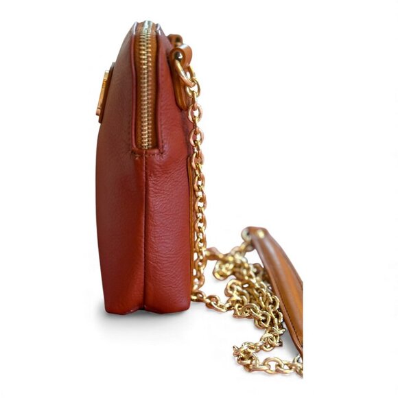 Valentina Purple Genuine Italian Pebbled Leather crossbody/bag/phone/purse - Picture 5 of 10